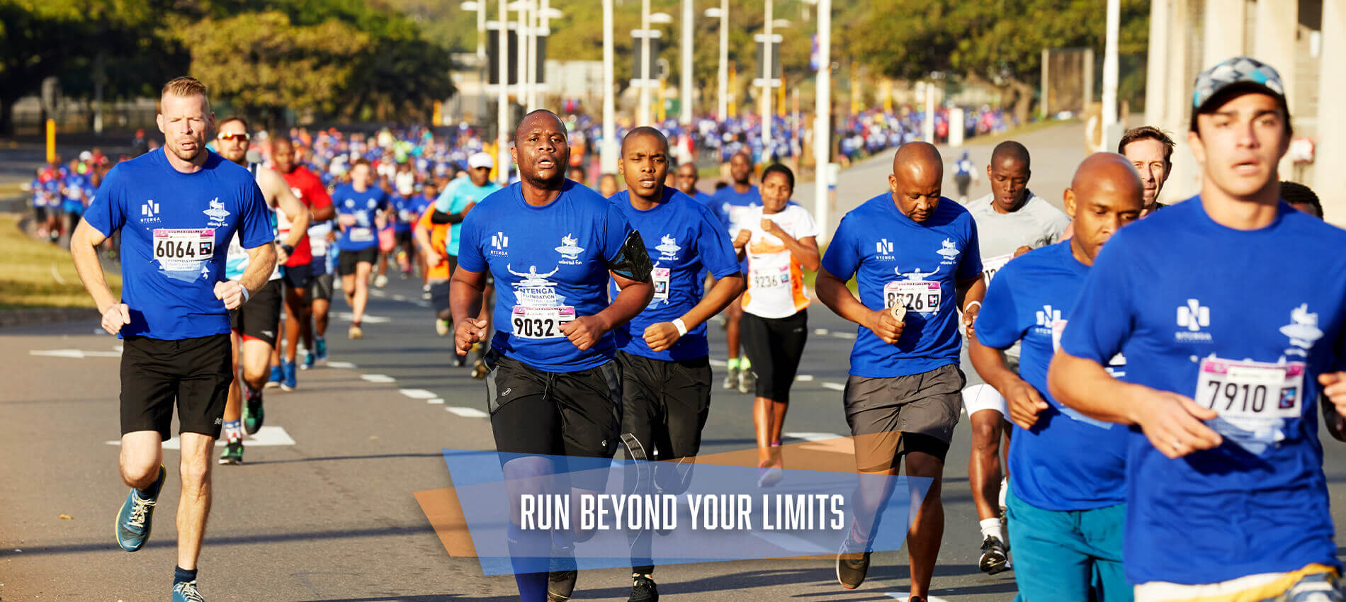 People running